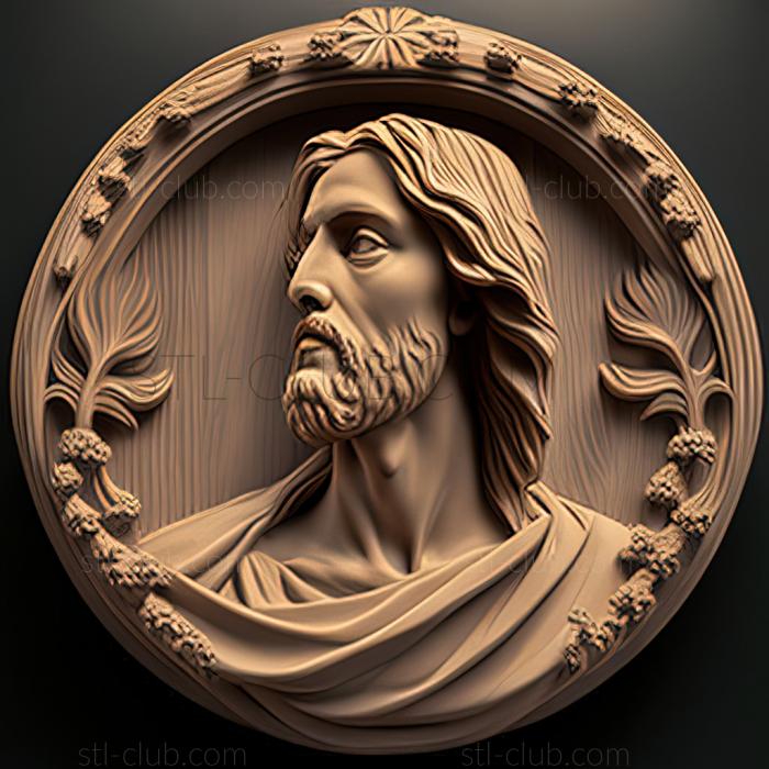 3D model st jesus (STL)